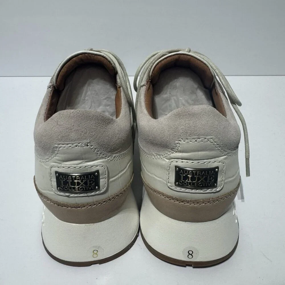Australia Luxe Collective Womens Dancer Sneakers White Size 8 M